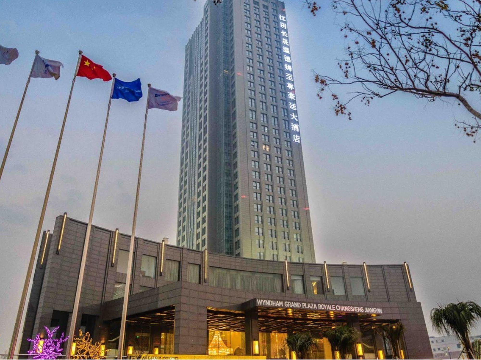 Wyndham Grand Plaza Royale Changsheng Jiangyin Exterior foto